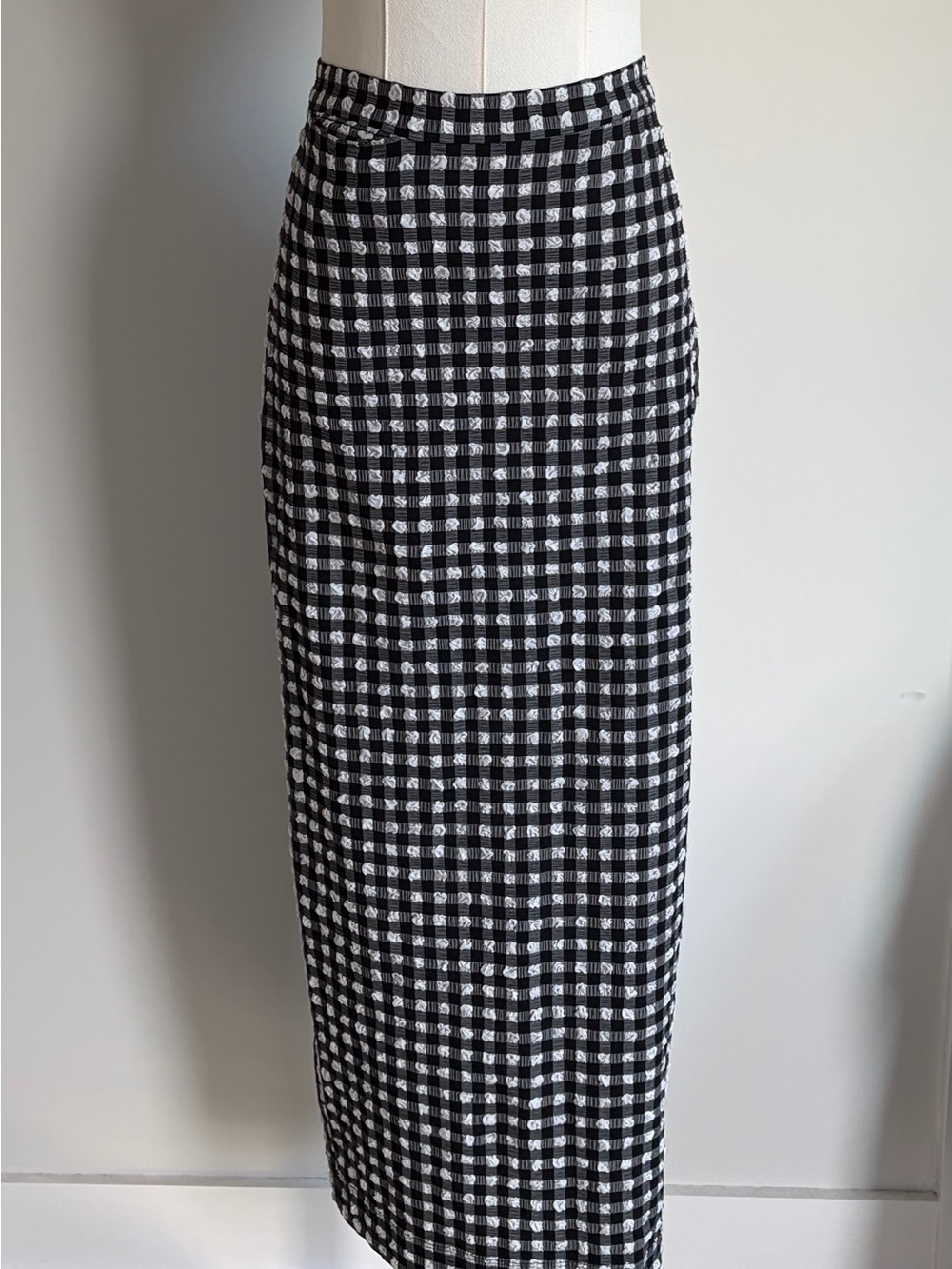 Rachel Comey Parmi Skirt - Black Stretchy Check